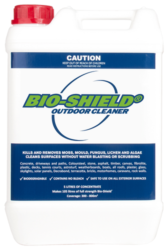 Bio-Shield® Outdoor Cleaner for Moss, Lichen and Algae Removal – Bio Shield  AU